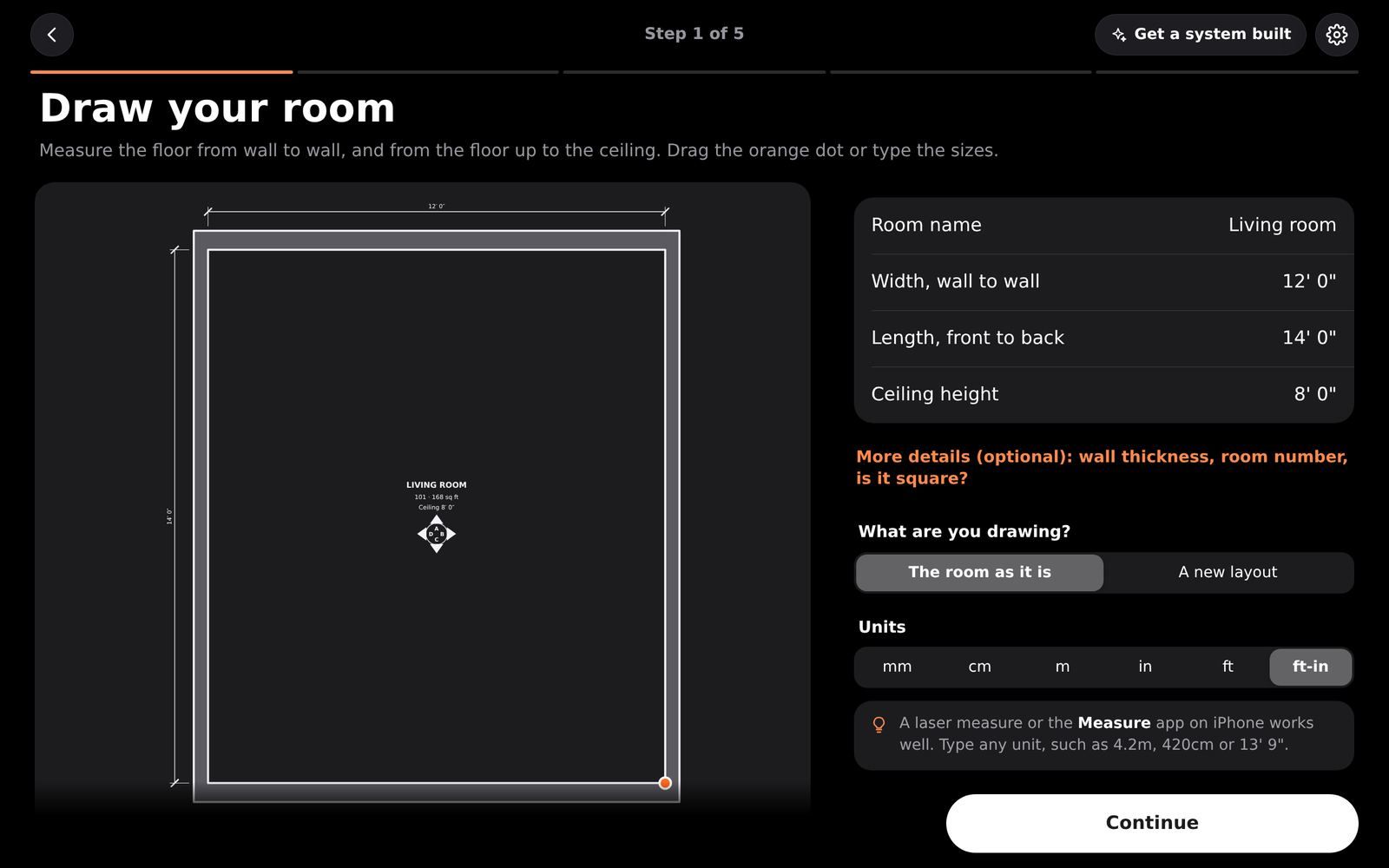 The room.